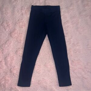 Girls Size 5 XS Old Navy Navy Blue Skinny Ankle Yoga Active Pants